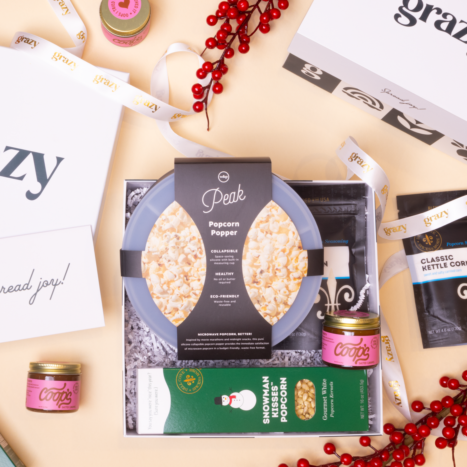 Grazy  Gourmet Food Gift Boxes with Big Heart from Small Makers